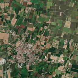 Ostiano High Resolution Satellite Map