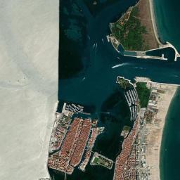 Chioggia High Resolution Satellite Map