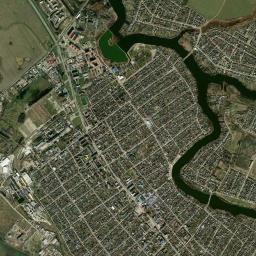 Dinskaya High Resolution Satellite Map