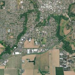 McMinnville High Resolution Satellite Map