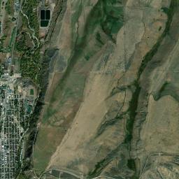 Red Lodge High Resolution Satellite Map