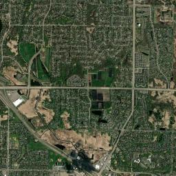 West Coon Rapids, MN locator map