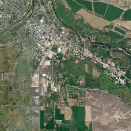 Salmon High Resolution Satellite Map