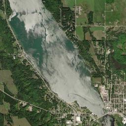 East Jordan High Resolution Satellite Map