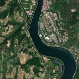 Saint-Vallier High Resolution Satellite Map