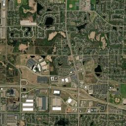 West Coon Rapids, MN locator map