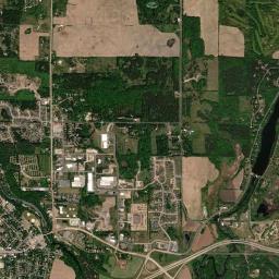 Somerset High Resolution Satellite Map