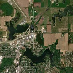 New Richmond High Resolution Satellite Map