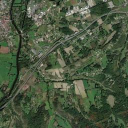 Saint-Astier High Resolution Satellite Map