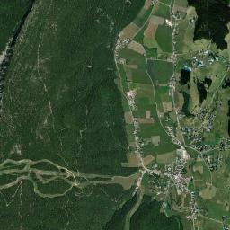 Méaudre High Resolution Satellite Map