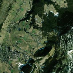 Lans-en-Vercors High Resolution Satellite Map