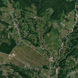 Comuna Slătioara High Resolution Satellite Map