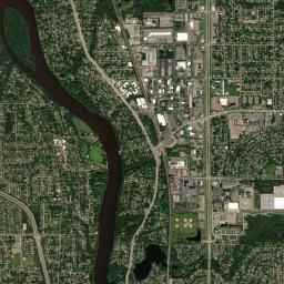 Coon Rapids High Resolution Satellite Map