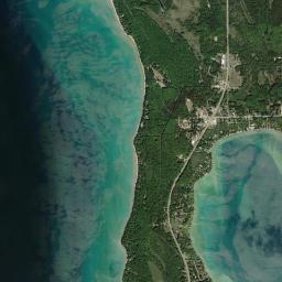 Aerial view of Barnes Park Campground