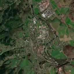Langeac High Resolution Satellite Map