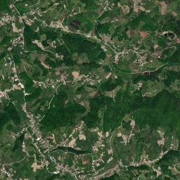 Varoška Rijeka High Resolution Satellite Map