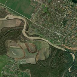 Novolabinskaya High Resolution Satellite Map