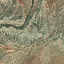 Aerial view of Bear Canyon