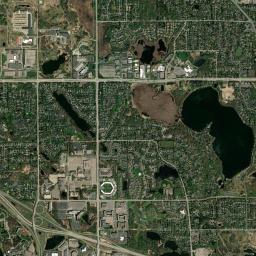 Shoreview High Resolution Satellite Map