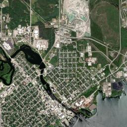 Alpena High Resolution Satellite Map