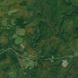 Aerial view of Egan Chutes Provincial Park