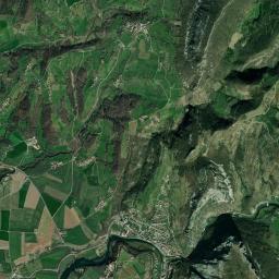 Pont-en-Royans High Resolution Satellite Map