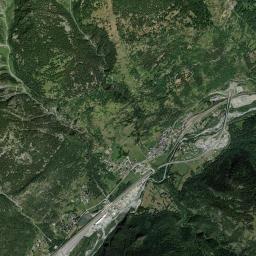 Salbertrand High Resolution Satellite Map