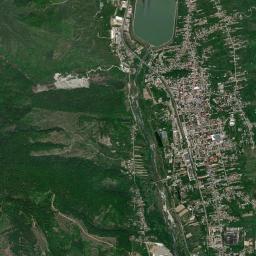 Pucioasa High Resolution Satellite Map