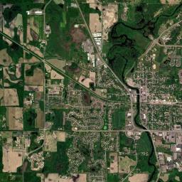 Delano High Resolution Satellite Map