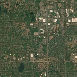 New Hope High Resolution Satellite Map