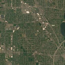 Crystal High Resolution Satellite Map