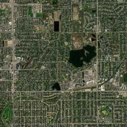 Hilltop, MN locator map