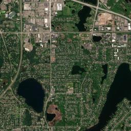 Arden Hills High Resolution Satellite Map