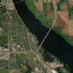 Oak Park Heights High Resolution Satellite Map