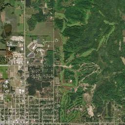 Gaylord High Resolution Satellite Map