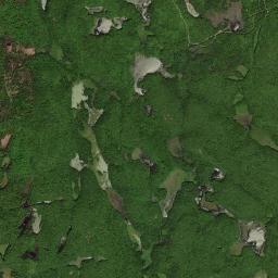 Aerial view of Silver Crater Mine