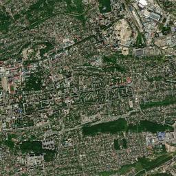 Stavropol’ High Resolution Satellite Map