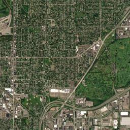 2630 Benjamin Street Northeast, Minneapolis Satellite Map