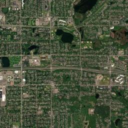 1007 Roselawn Avenue West, Roseville, MN Satellite Map