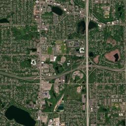 Ramsey County High Resolution Satellite Map