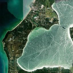 Leland High Resolution Satellite Map