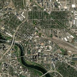 Minneapolis, MN locator map