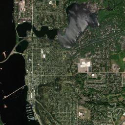 Hudson High Resolution Satellite Map