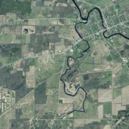 Fort Covington Hamlet High Resolution Satellite Map