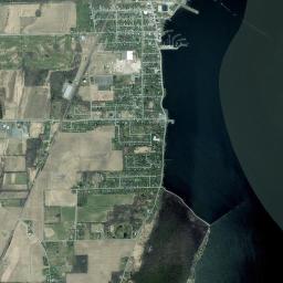 Rouses Point High Resolution Satellite Map