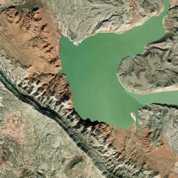 Aerial view of Big Horn River