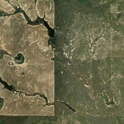 Aerial view of Rattlesnake Butte