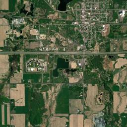 Stanley High Resolution Satellite Map