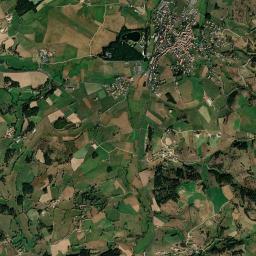 Saugues High Resolution Satellite Map