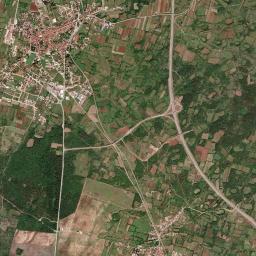 Vodnjan-Dignano High Resolution Satellite Map